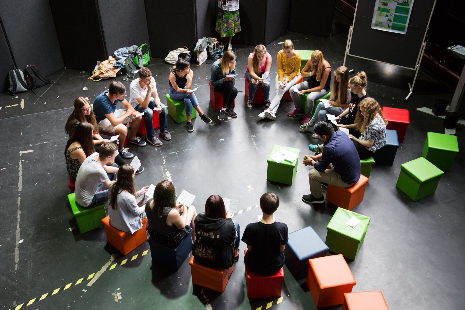 Jugendliche Diskussionskreis Jugendliche Diskussionskreis