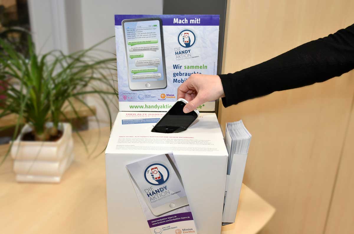 Handy-Aktion Bayern Sammelbox Handy-Aktion Bayern Sammelbox