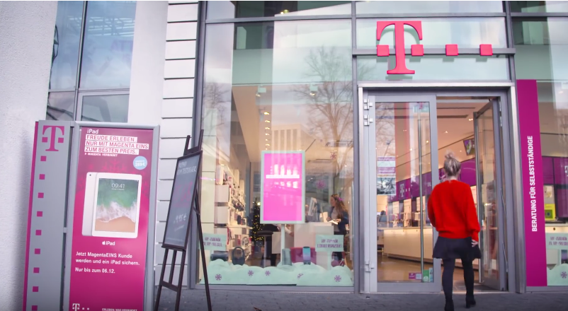 Eingang Telekom-Shop Eingang Telekom-Shop